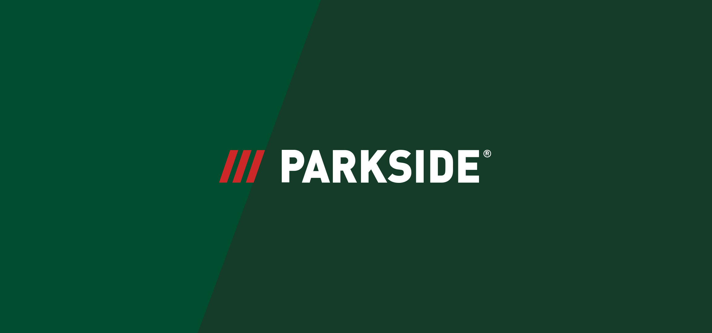 Parkside logo on a dark green background.