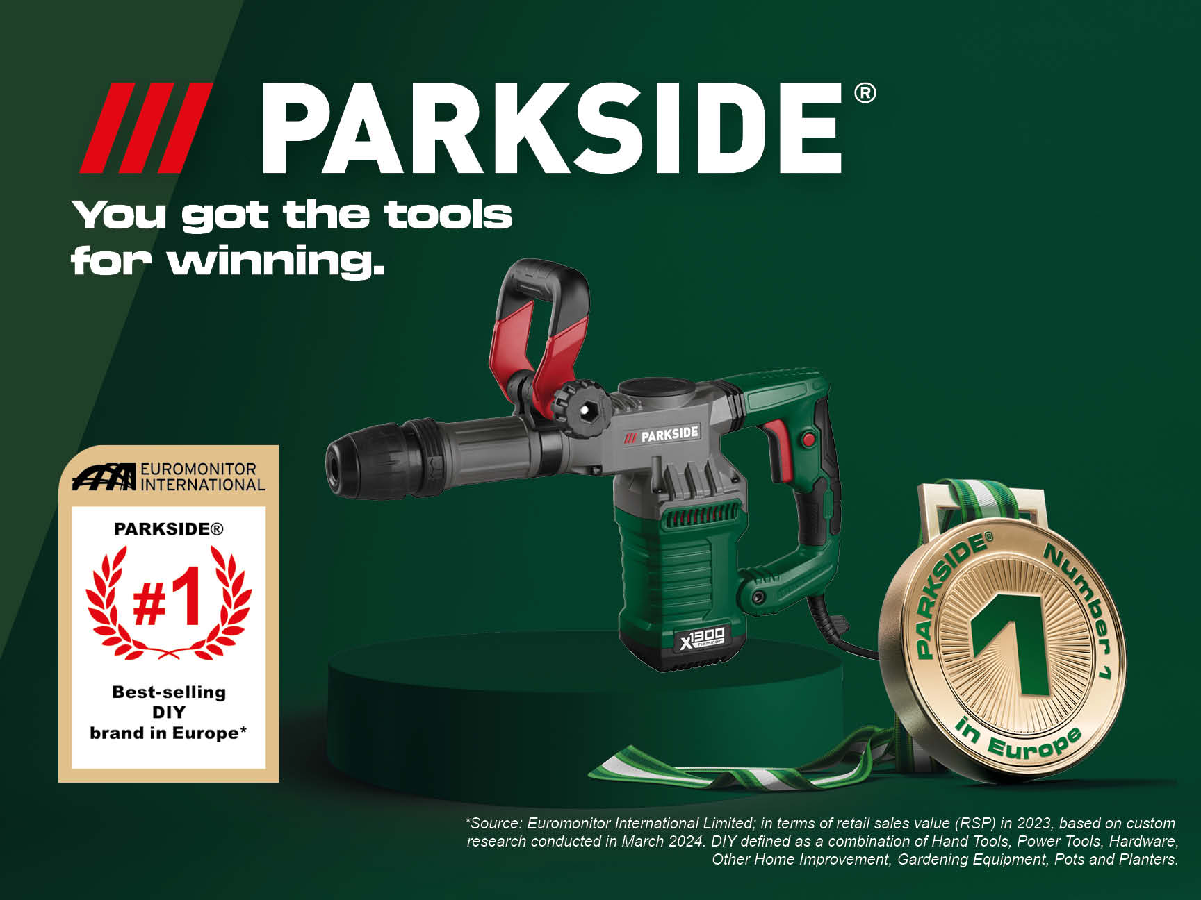 PARKSIDE®: You got the tools for winning